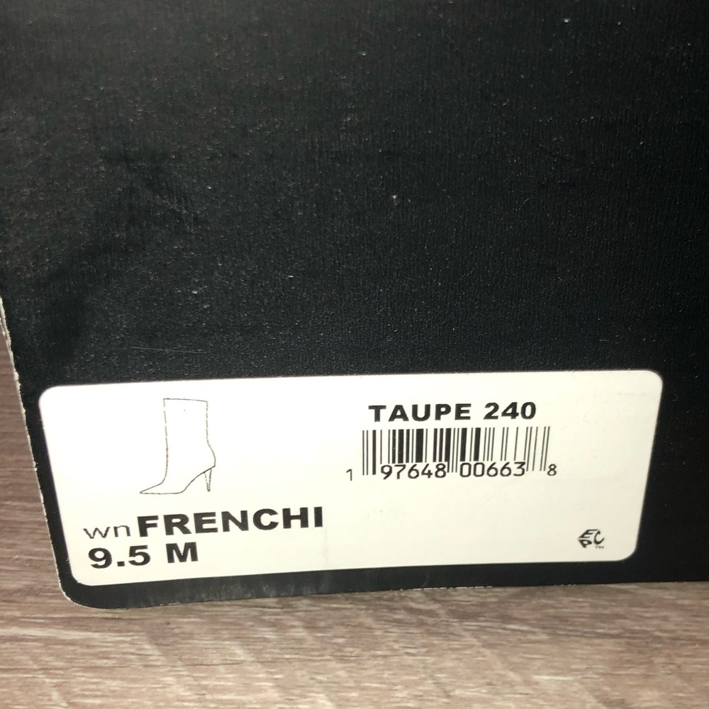 Nine West Frenchi Taupe Calf Boots New - Picture 5 of 5